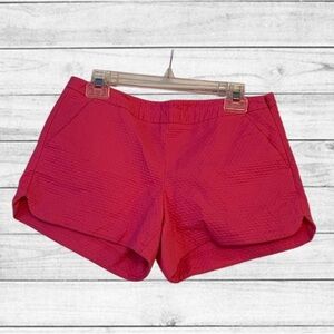 Lilly Pulitzer hot pink jacquard shorts, size 6
